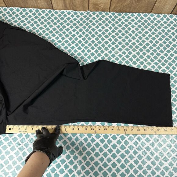 Avenue Leisure Leggings Women’s Size 22/24 Black 7/8 Length Cropped‎ - Picture 10 of 16